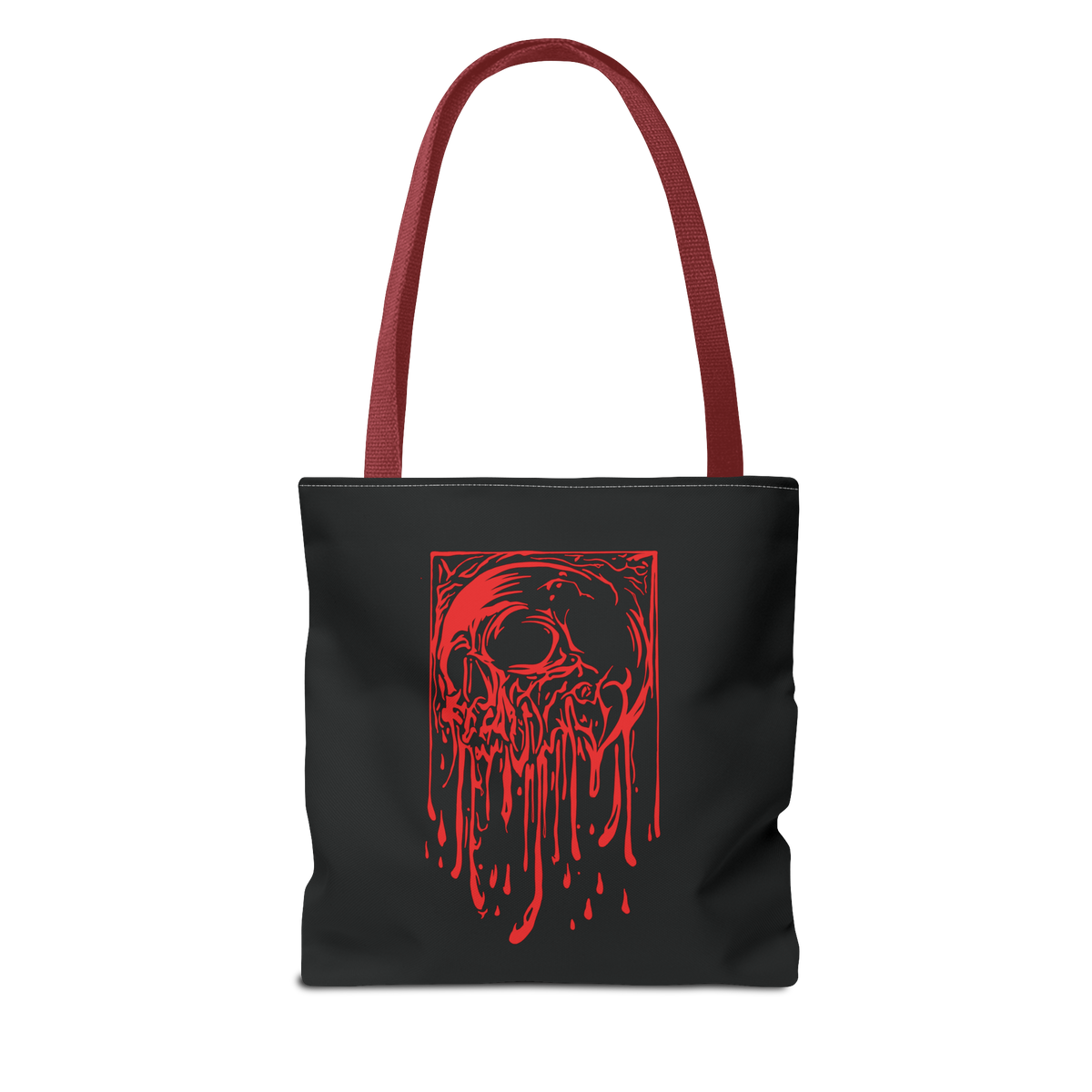 Melting Skull Tote Bag