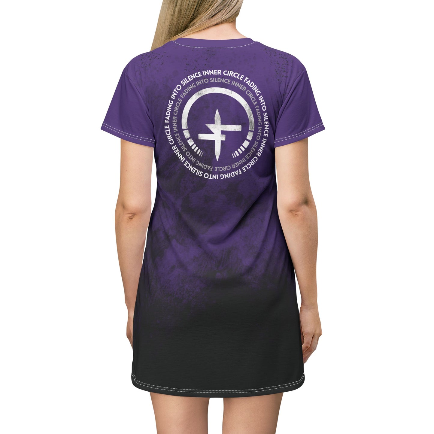 Official Fading Into Silence T-Shirt Dress