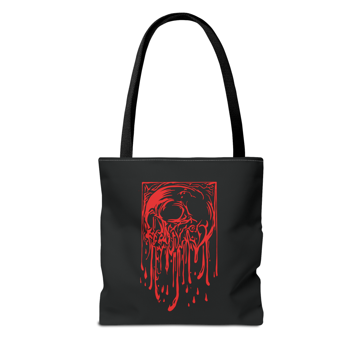 Melting Skull Tote Bag