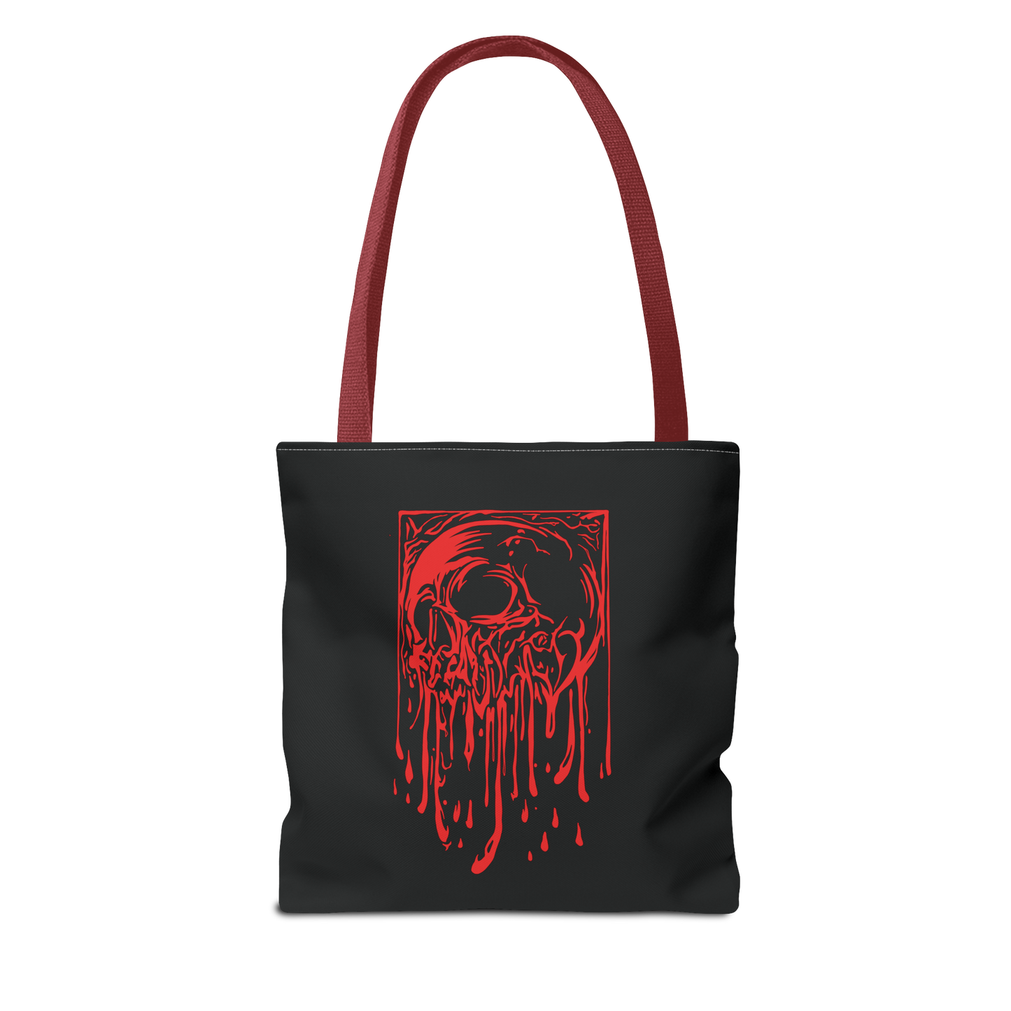 Melting Skull Tote Bag