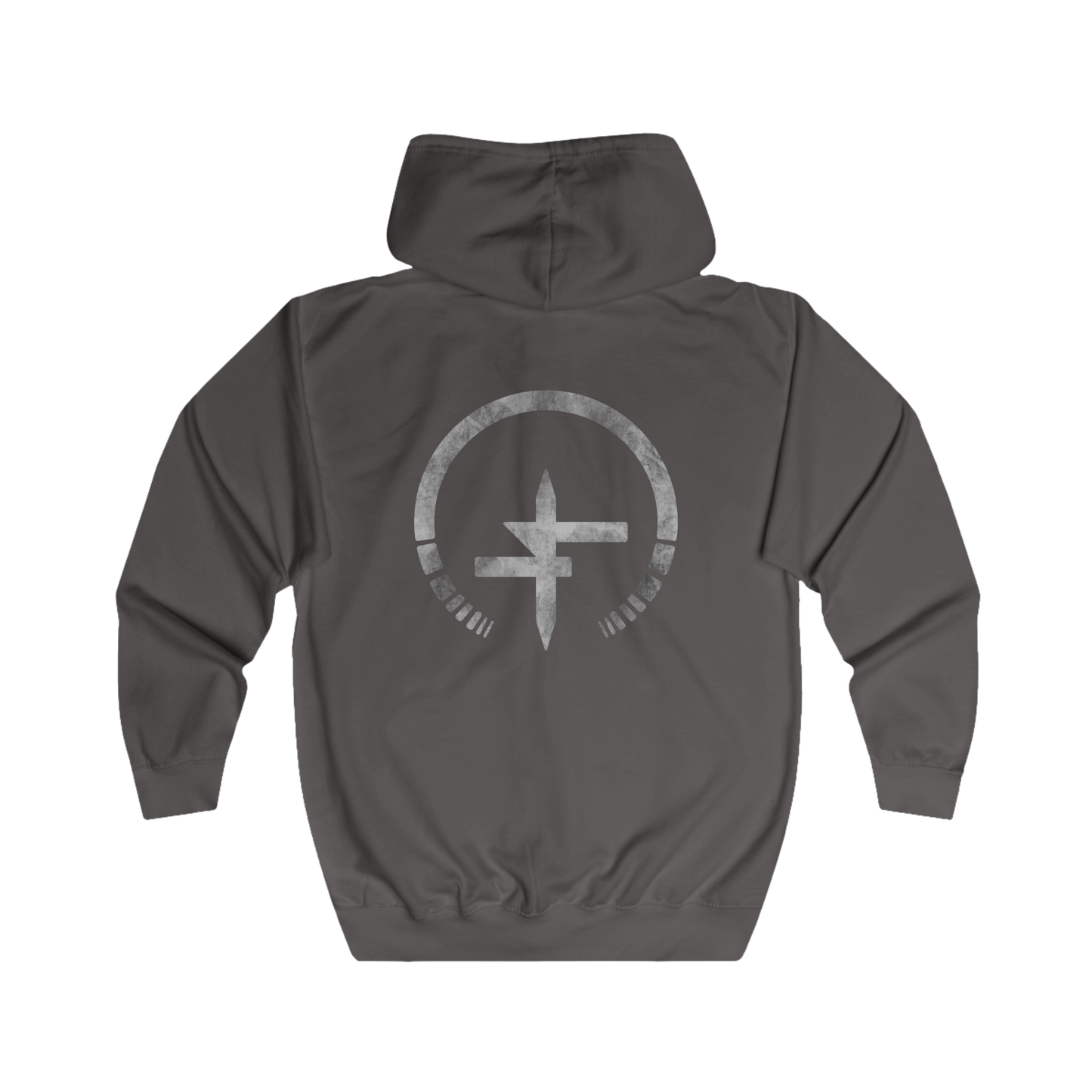 Fading Into Silence Unisex Full Zip Hoodie