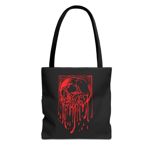 Melting Skull Tote Bag