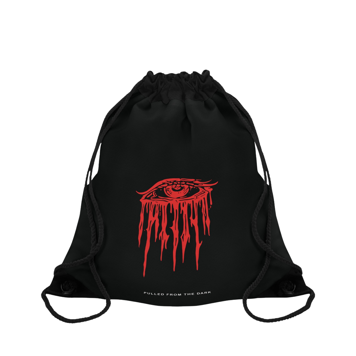 Fading Into Silence — Drawstring Bag