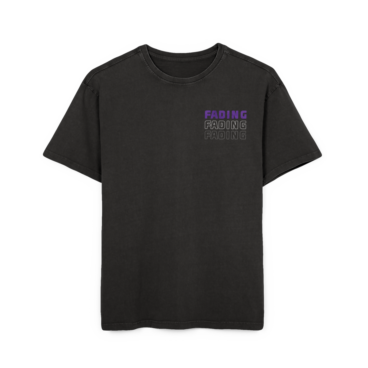Waking Up Acid Wash Oversized T-Shirt
