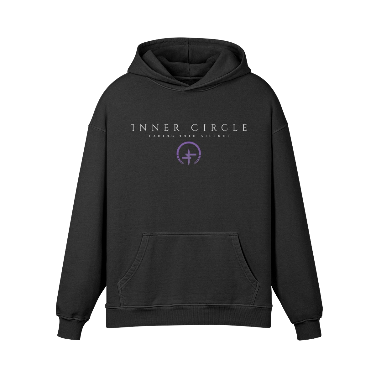 INNER CIRCLE - PURPLE - Washed Oversized Hoodie