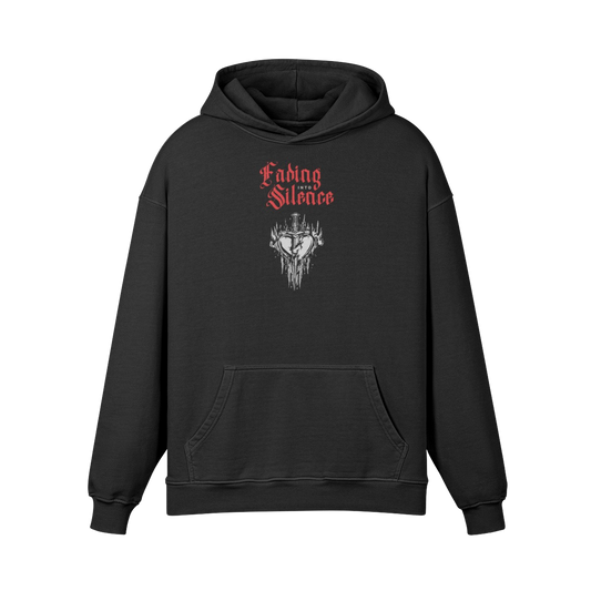 BROKEN HEART — Washed Oversized Hoodie