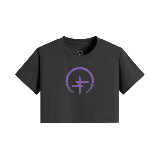 WAKING UP - Women’s Boxy Cropped Tee