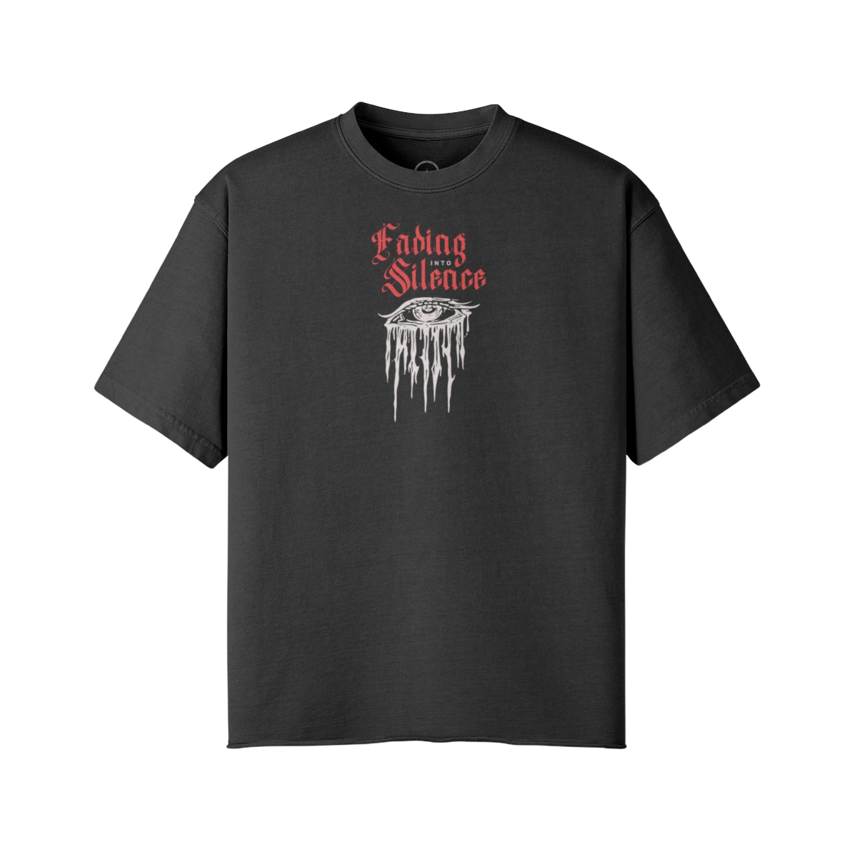 PULLED FROM THE DARK — Raw Hem Oversized Tee