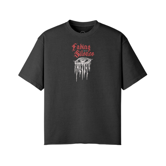 PULLED FROM THE DARK — Raw Hem Oversized Tee