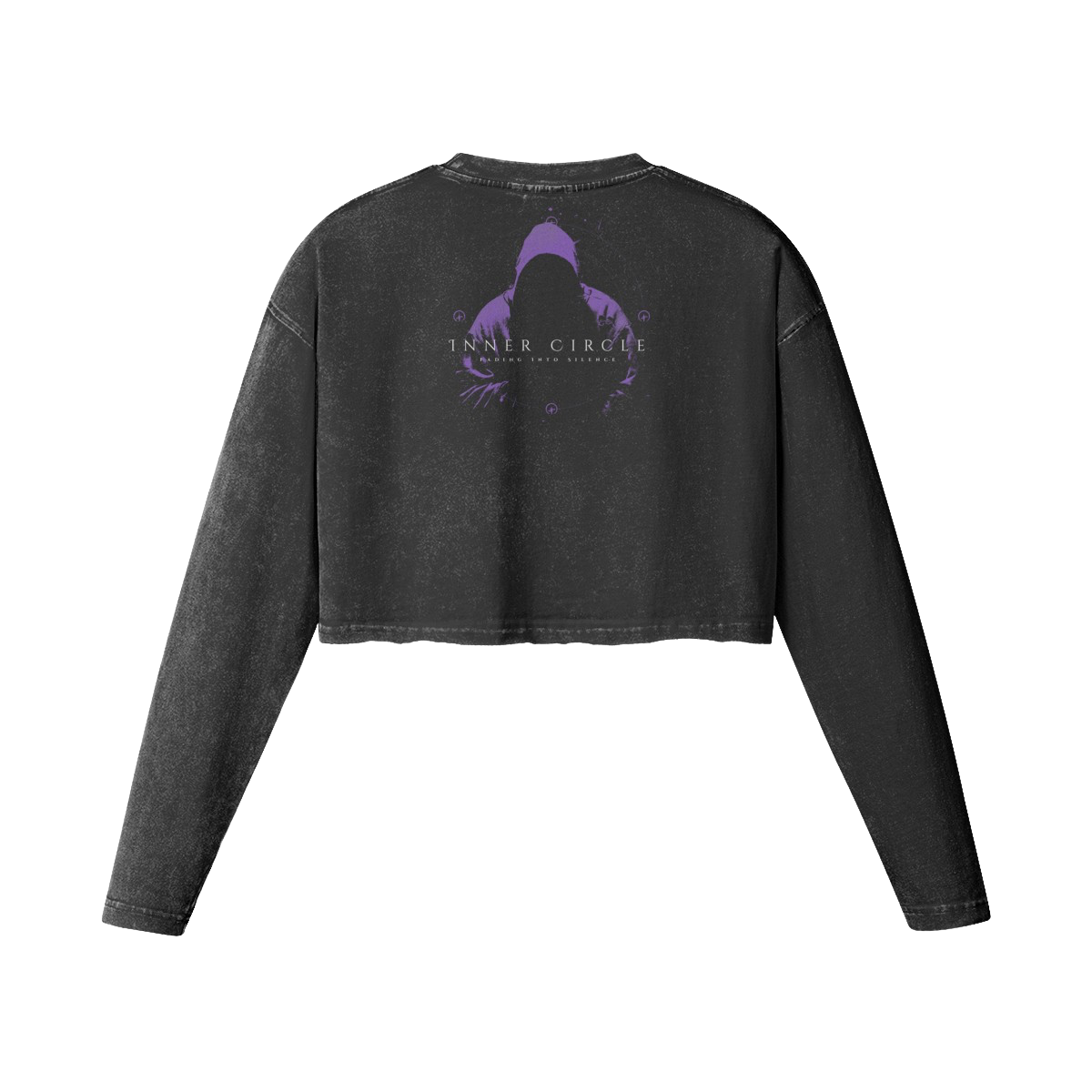 INNER CIRCLE - Washed Cropped Long Sleeve Tee
