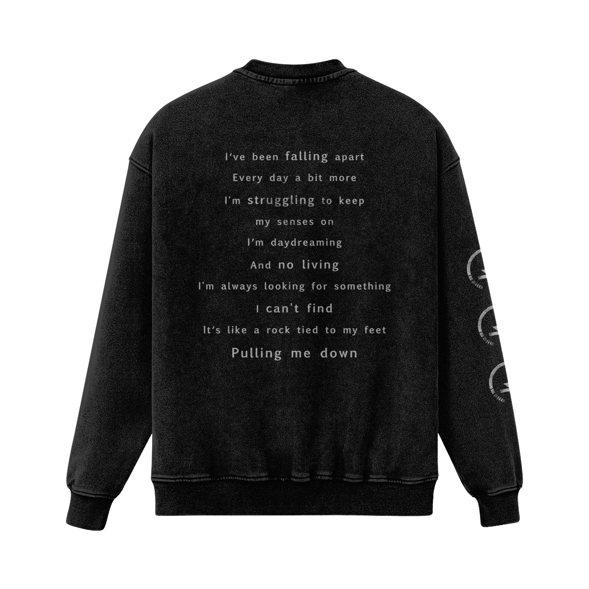 VENOM — Washed Oversized Sweatshirt
