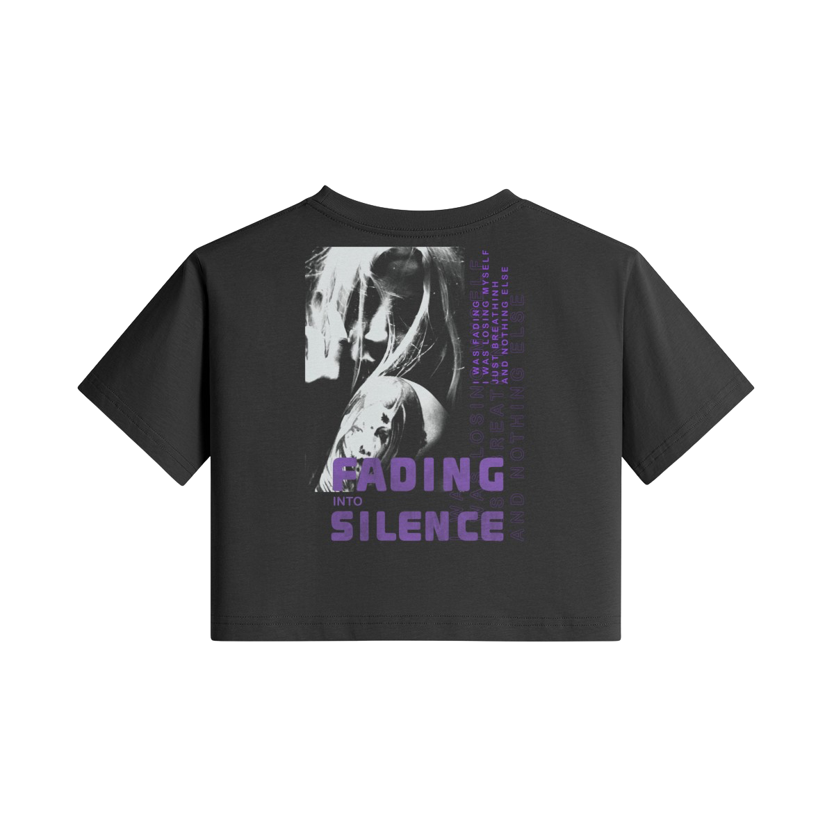 WAKING UP - Women’s Boxy Cropped Tee